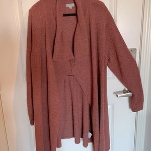 Beautiful burnt orange sweater/cardigan